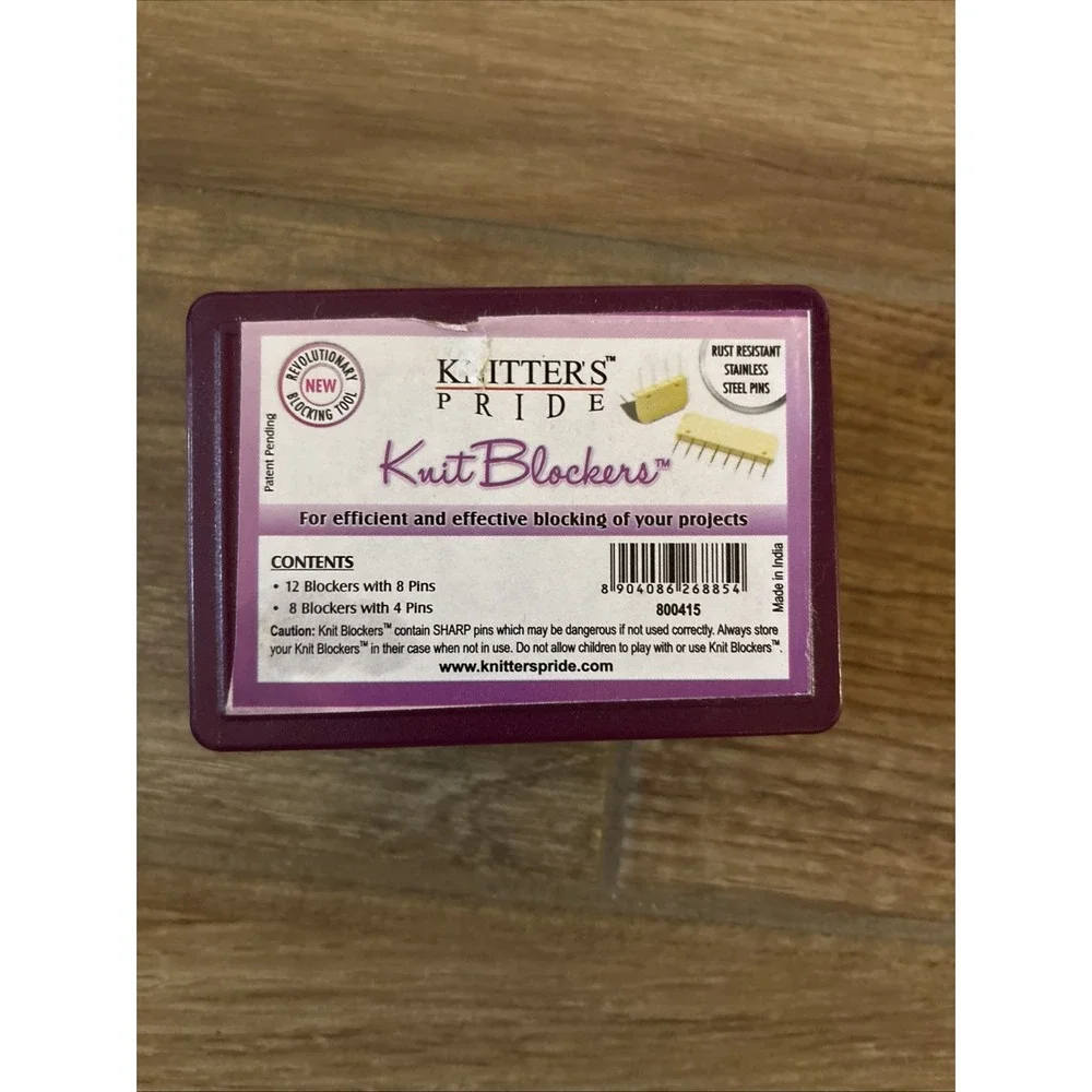 Knitters Pride Knit Blockers MPN 800415 Incomplete